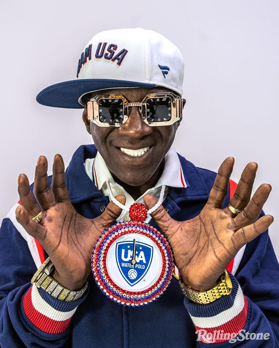 Flavor Flav Rocks Timeless Watch Inspired Sunglasses in New Rolling Stone Interview