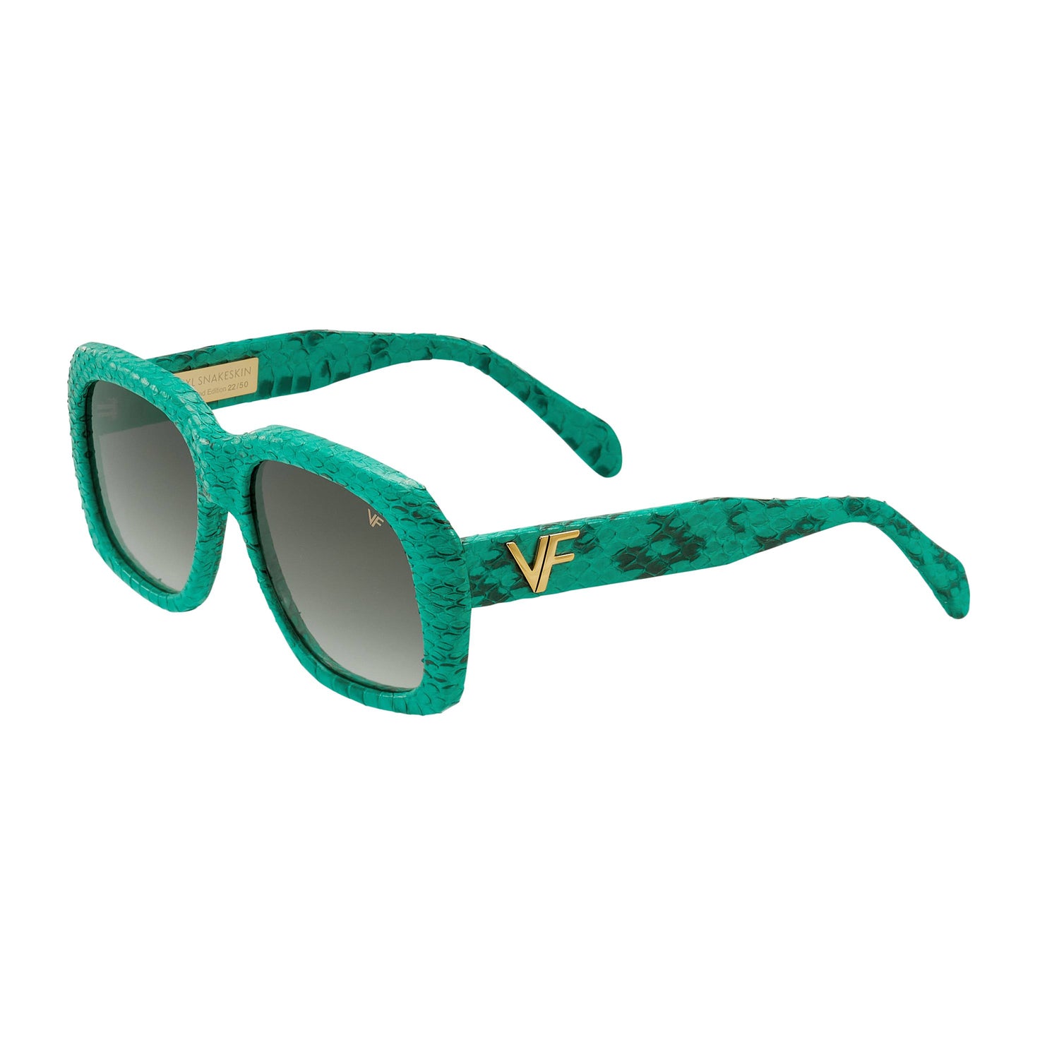 XXL Limited Edition Teal Snakeskin