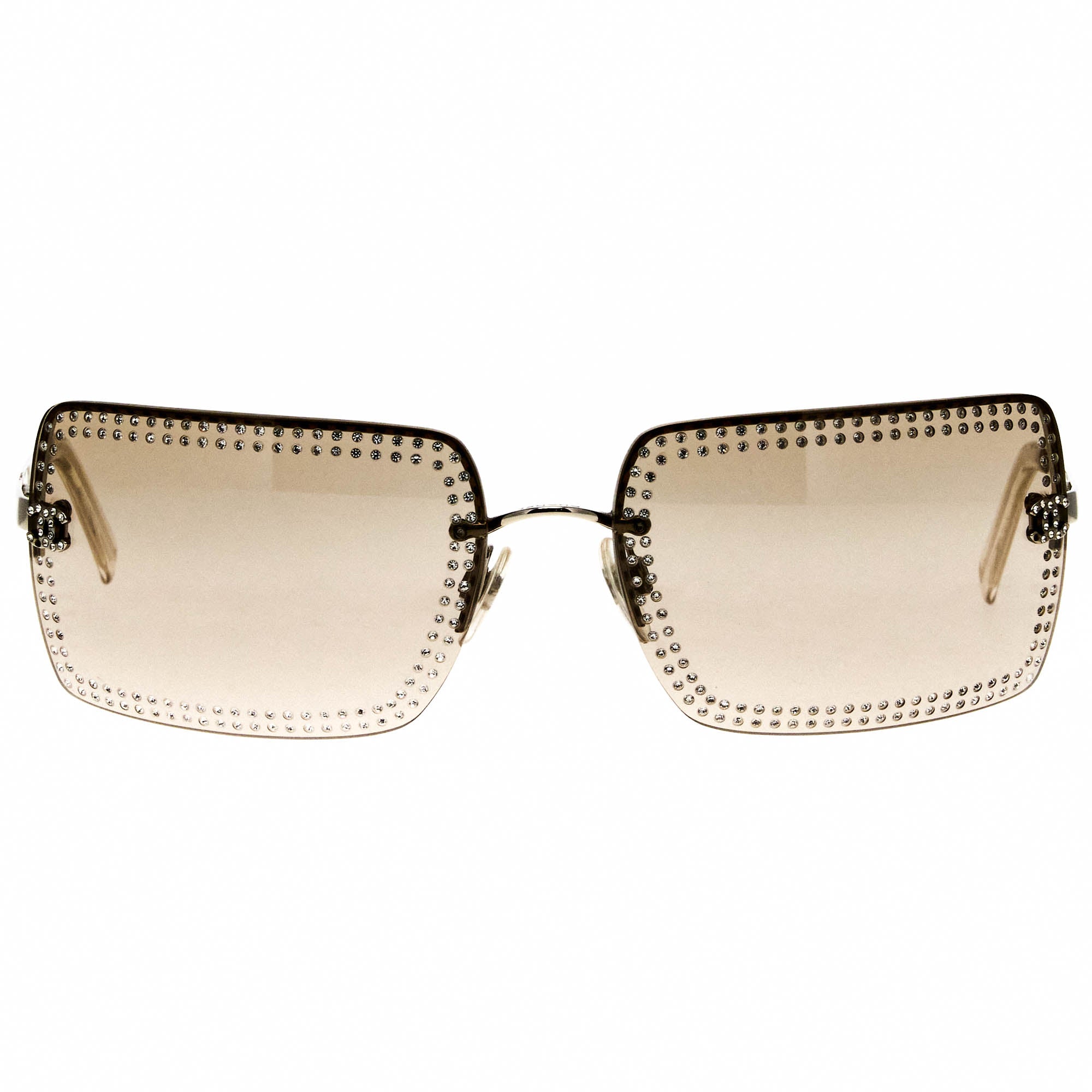 Chanel store rhinestones sunglasses