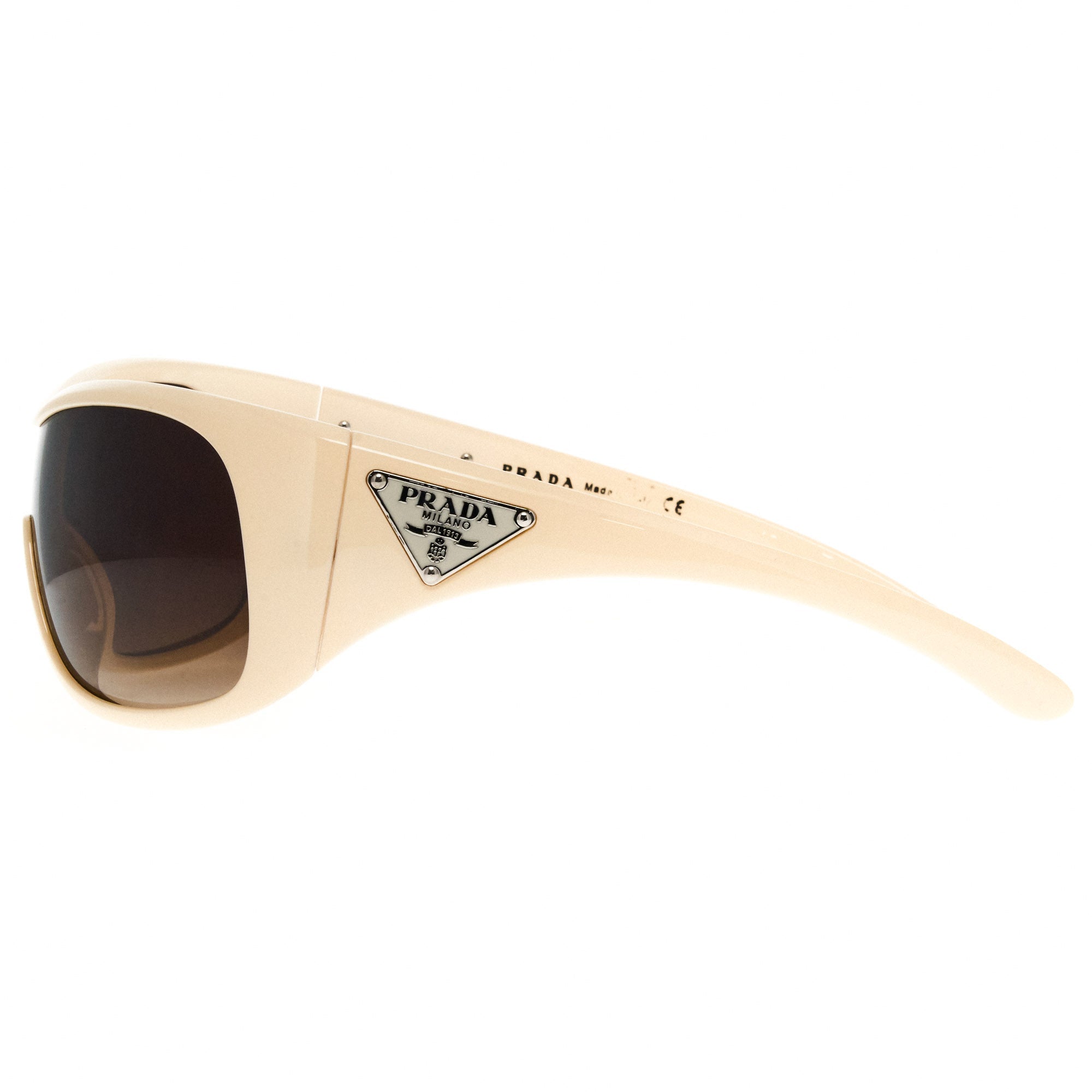 90s Prada Authentic Designer Sunglasses in Cream shops Frame