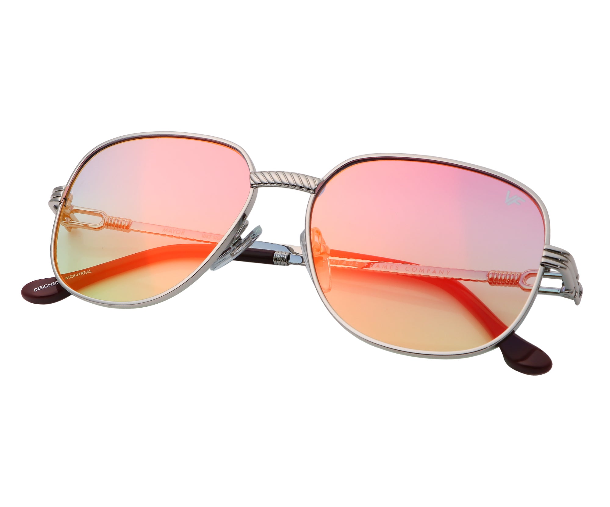 White cheap company sunglasses