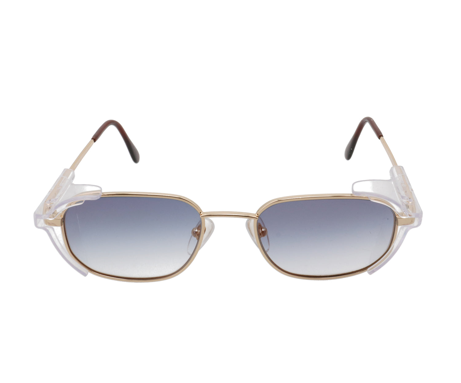 VF Hustler Safety Glasses Gold (Navy Flash Gold)