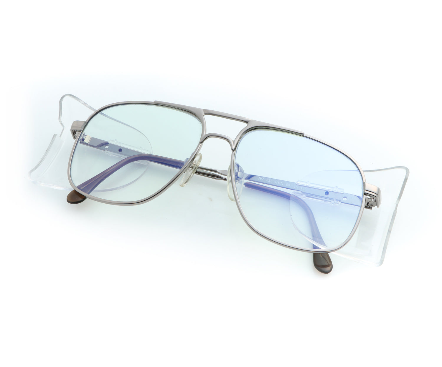 VF Snatch Safety Glasses Silver (Powder Green)