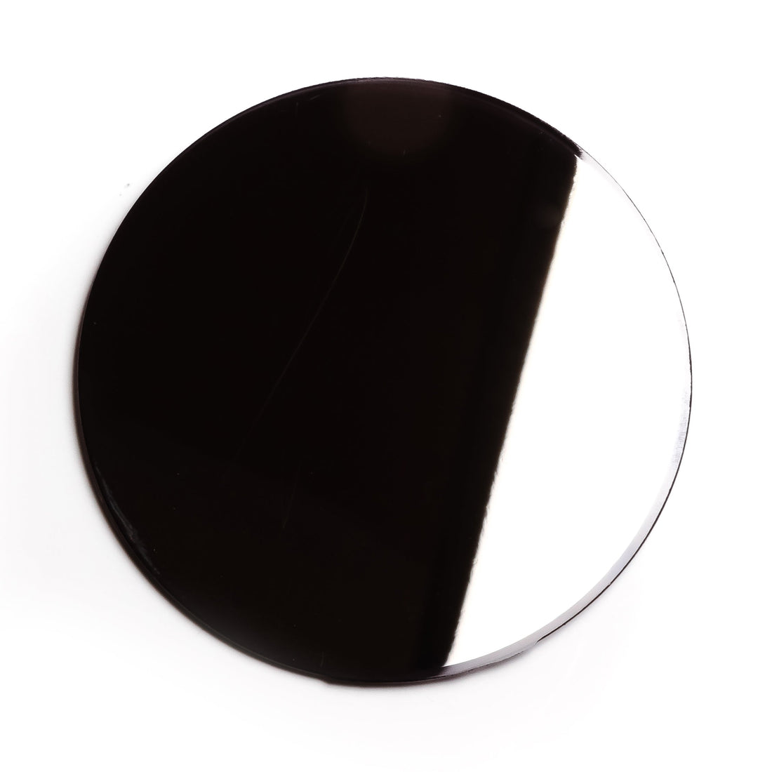 244 - Dark Smoke Solid Mirror (Small)