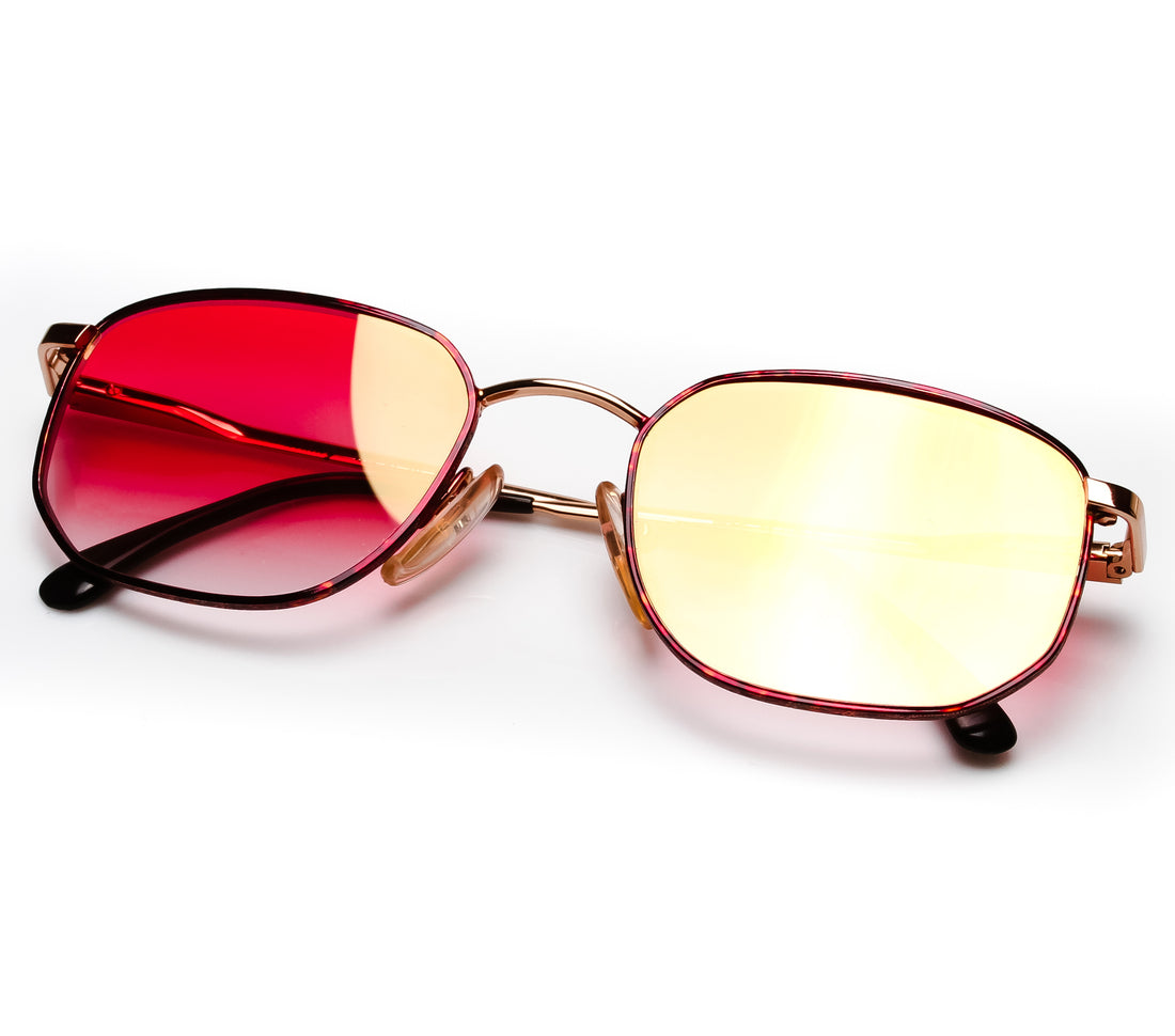 VF by Vintage Frames Detroit Player Bentley Edition (Red Gradient Flash Rose Gold Flat Lens) Thumbnail