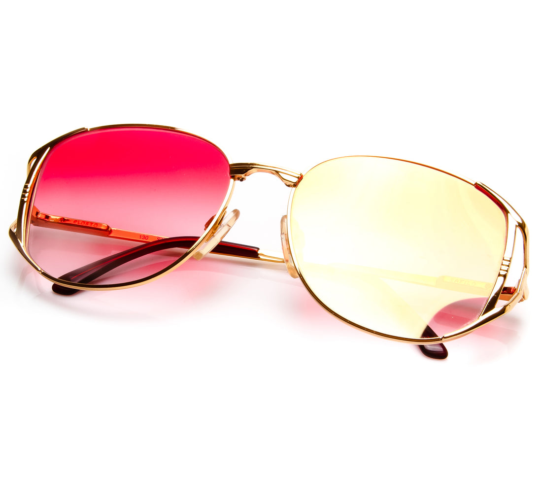 VF by Vintage Frames Tartare (Red Gradient Flash Gold Flat Lens) Thumbnail