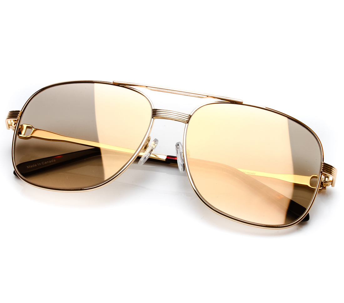 VF by Vintage Frames Master (Gold Dust Flash Gold Flat Lens) Thumbnail