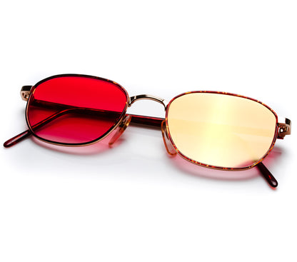 VF by Vintage Frames Detroit Player Grand Prix Edition (Ferrari Red Gradient Flat Gold Flat Lens) Thumbnail