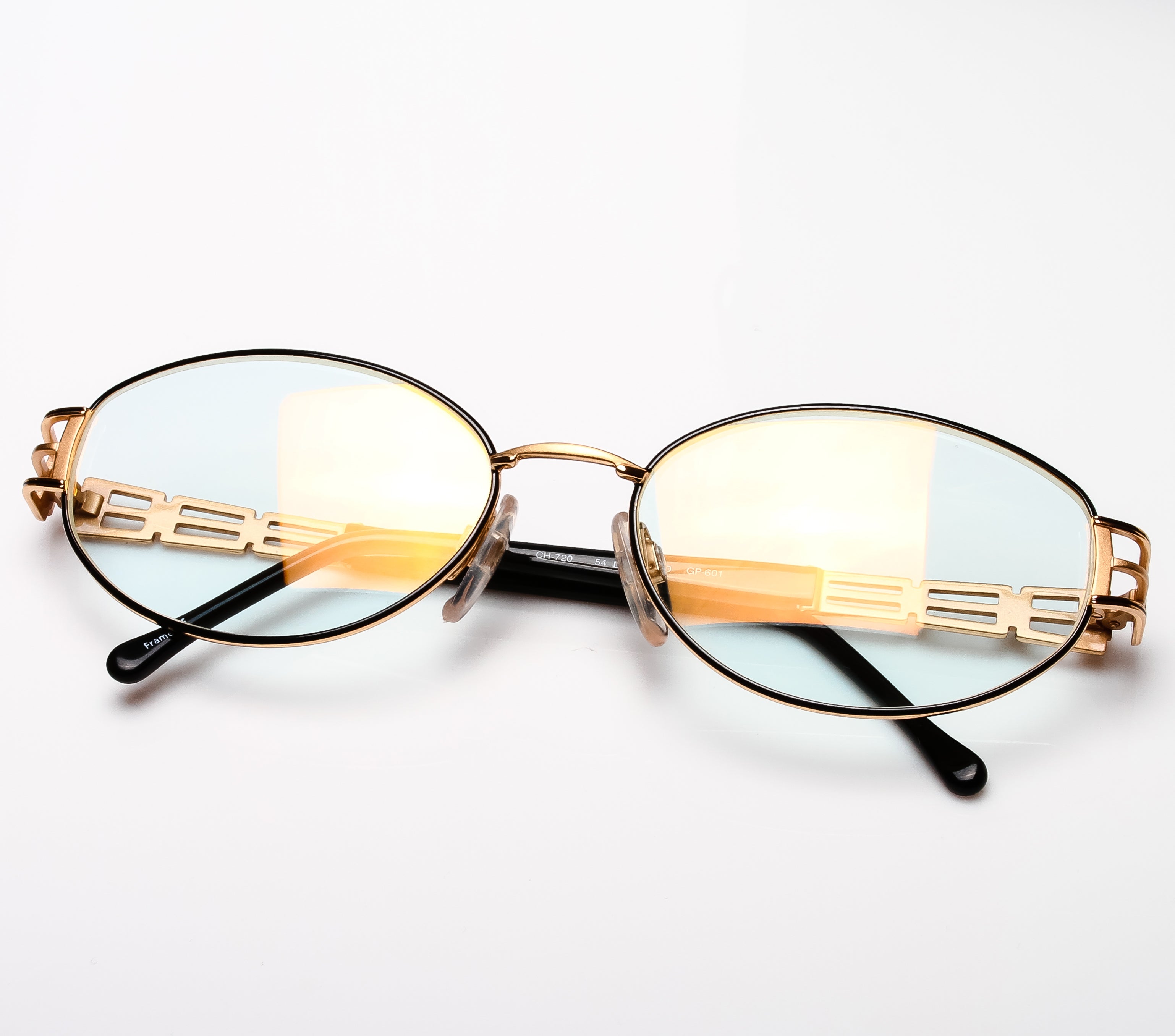 Carolina Herrera CH 720 ( Clear Flash Gold Curved Lens ) Thumbnail