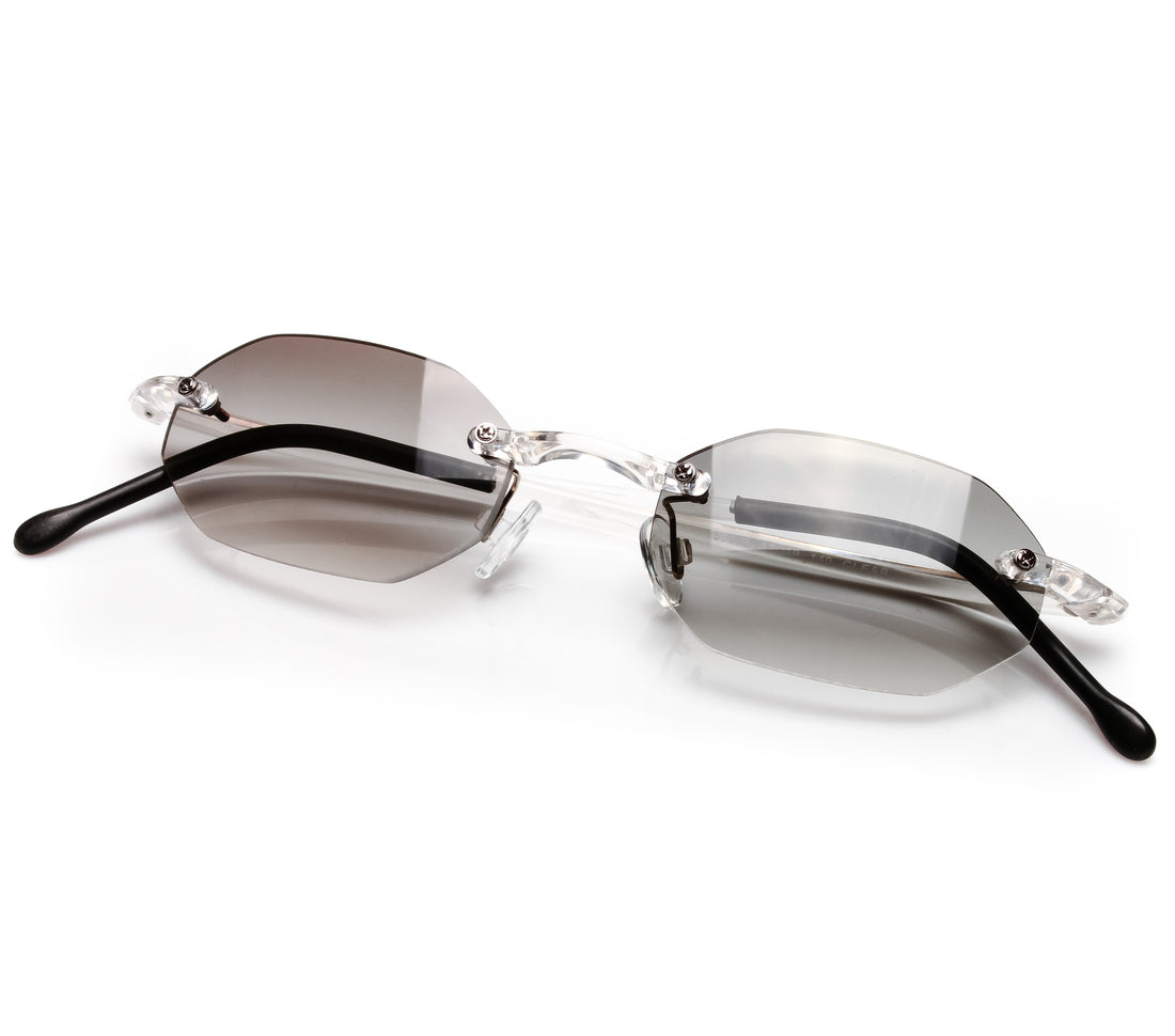 VF by Vintage Frames Clear 2001 (Grey) Thumbnail