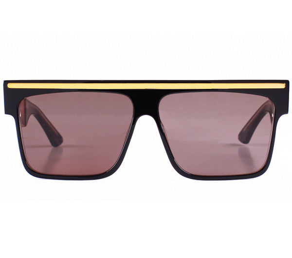 Vintage Frames by Corey Shapiro Love/Hate Black/Gold Front