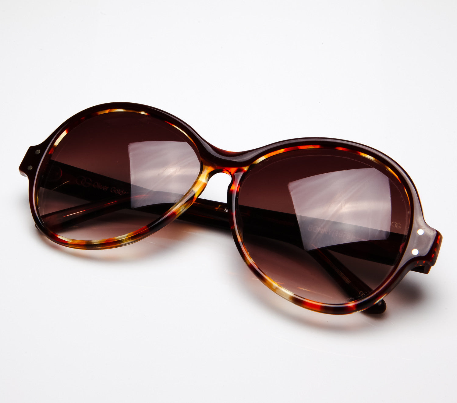 Oliver Goldsmith Chocolate Leopard BONNY (1978) – Vintage Frames Company