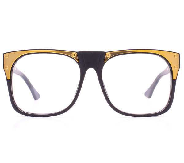 Vintage Frames by Corey Shapiro Rude Metal Matte Black Front