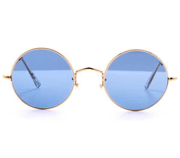 Vintage Hilton Classic 2 14KT GF (Blue) Sunglasses Front